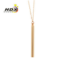 Fashion Stainless Steel Jewelry Pendants Gold Necklaces Gift (hdx1129)